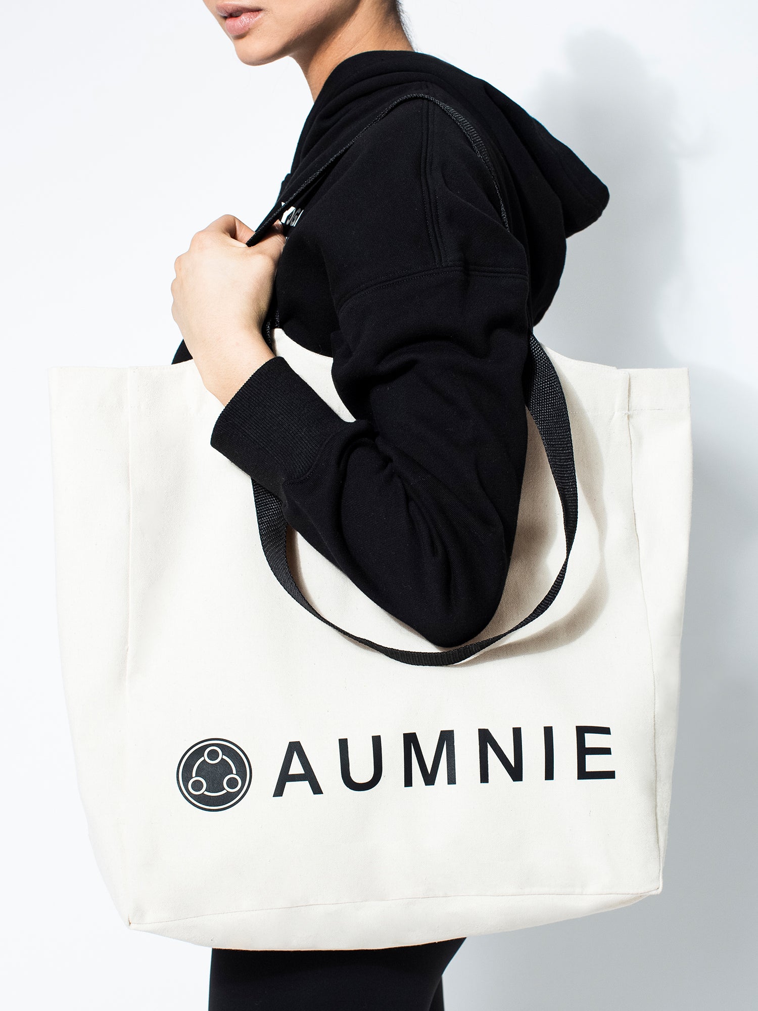 DUAL HANDLE TOTE, BEIGE