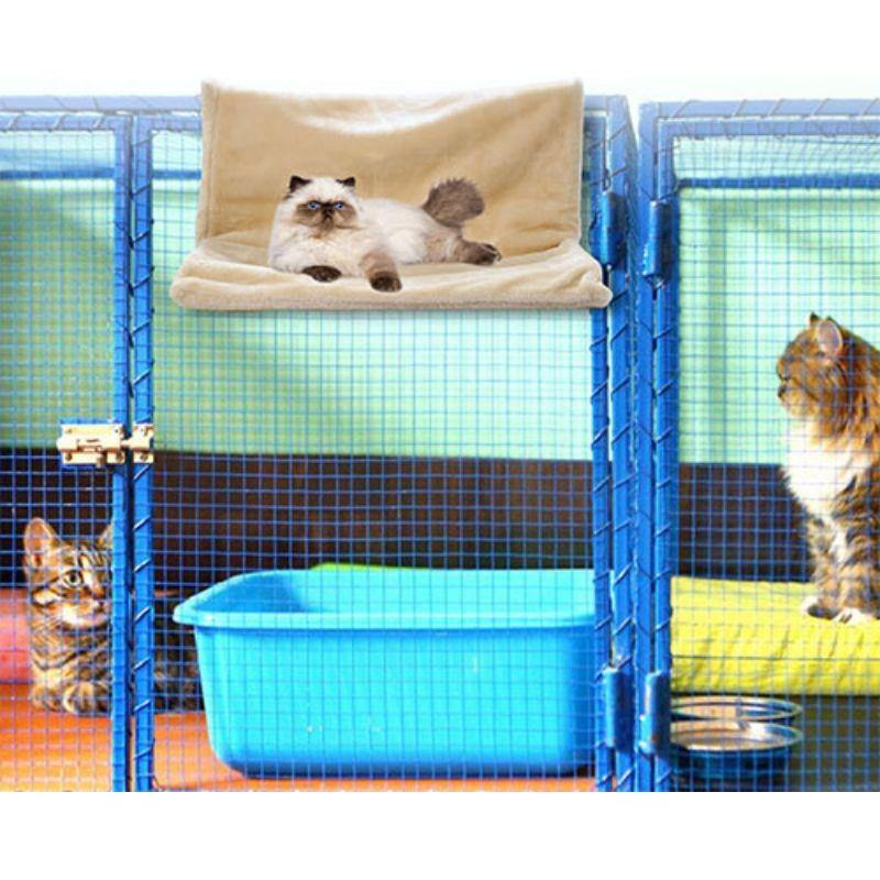 Cat Radiator Bed Pet Hammock Washable Removable Mat with Metal Frame - souvikdeysample