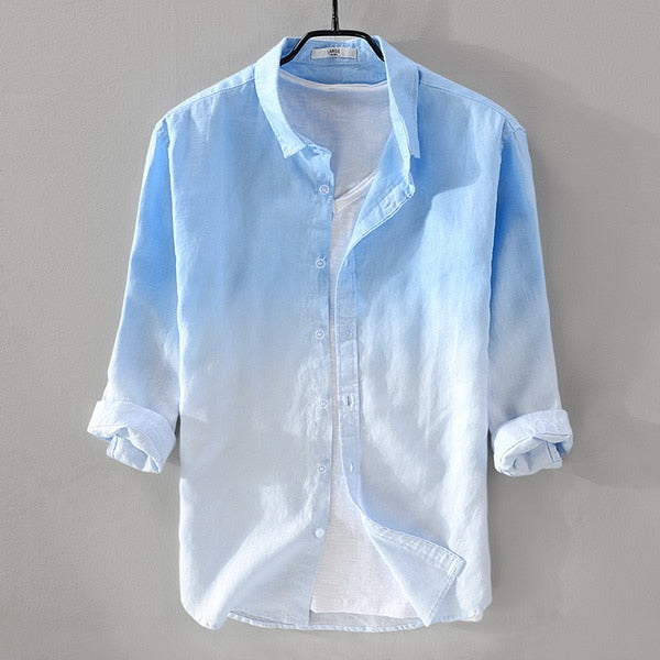 linen shirt men