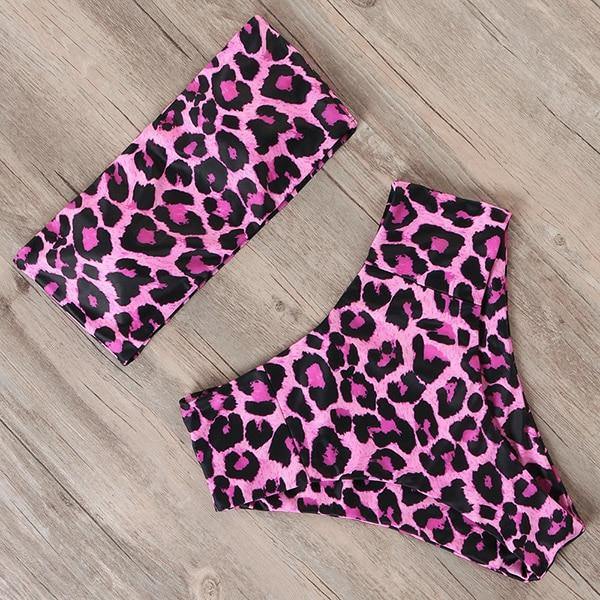 RUUHEE Bandage Bikini Swimwear Women Swimsuit High Waist Bikini Set 2020 Bathing Suit Push Up Maillot De Bain Femme Beachwear - souvikdeysample