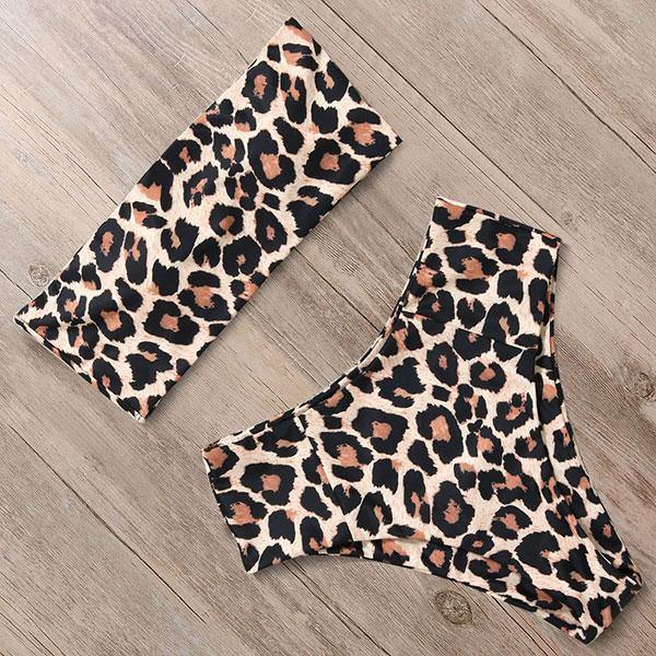 RUUHEE Bandage Bikini Swimwear Women Swimsuit High Waist Bikini Set 2020 Bathing Suit Push Up Maillot De Bain Femme Beachwear - souvikdeysample