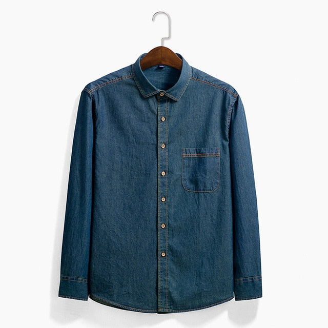 Blue Denim Shirt