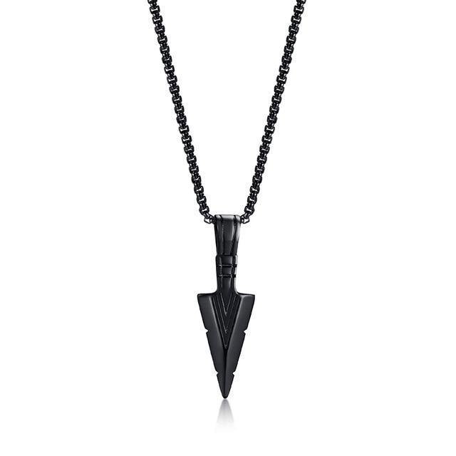 ARROWHEAD KUNAI PRIMAL NECKLACE - souvikdeysample