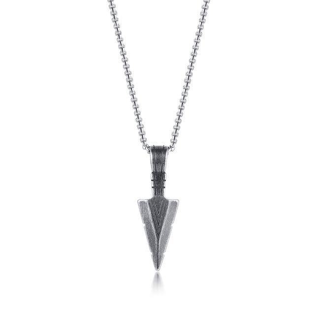 ARROWHEAD KUNAI PRIMAL NECKLACE - souvikdeysample