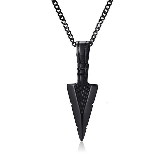 ARROWHEAD KUNAI PRIMAL NECKLACE - souvikdeysample