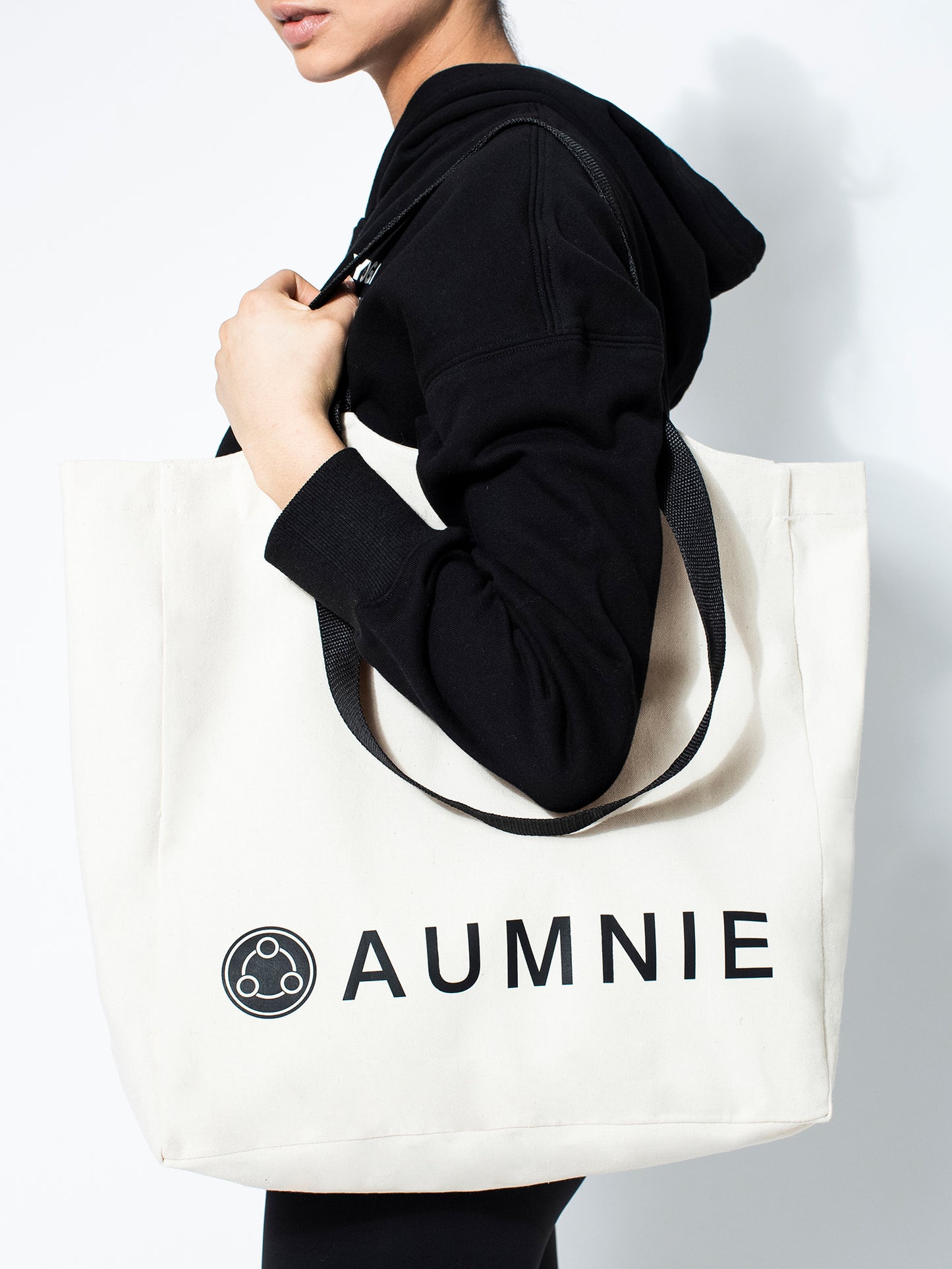 DUAL HANDLE TOTE, BEIGE