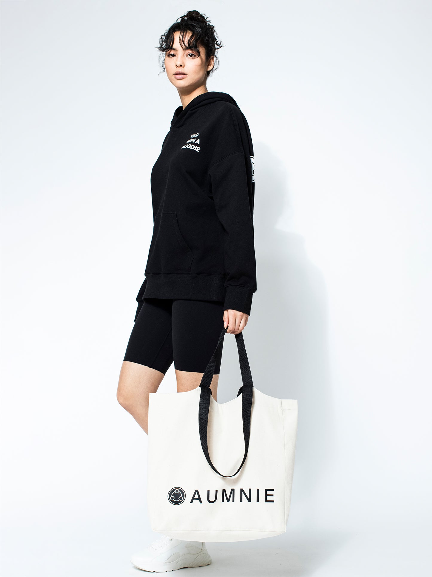 DUAL HANDLE TOTE, BEIGE
