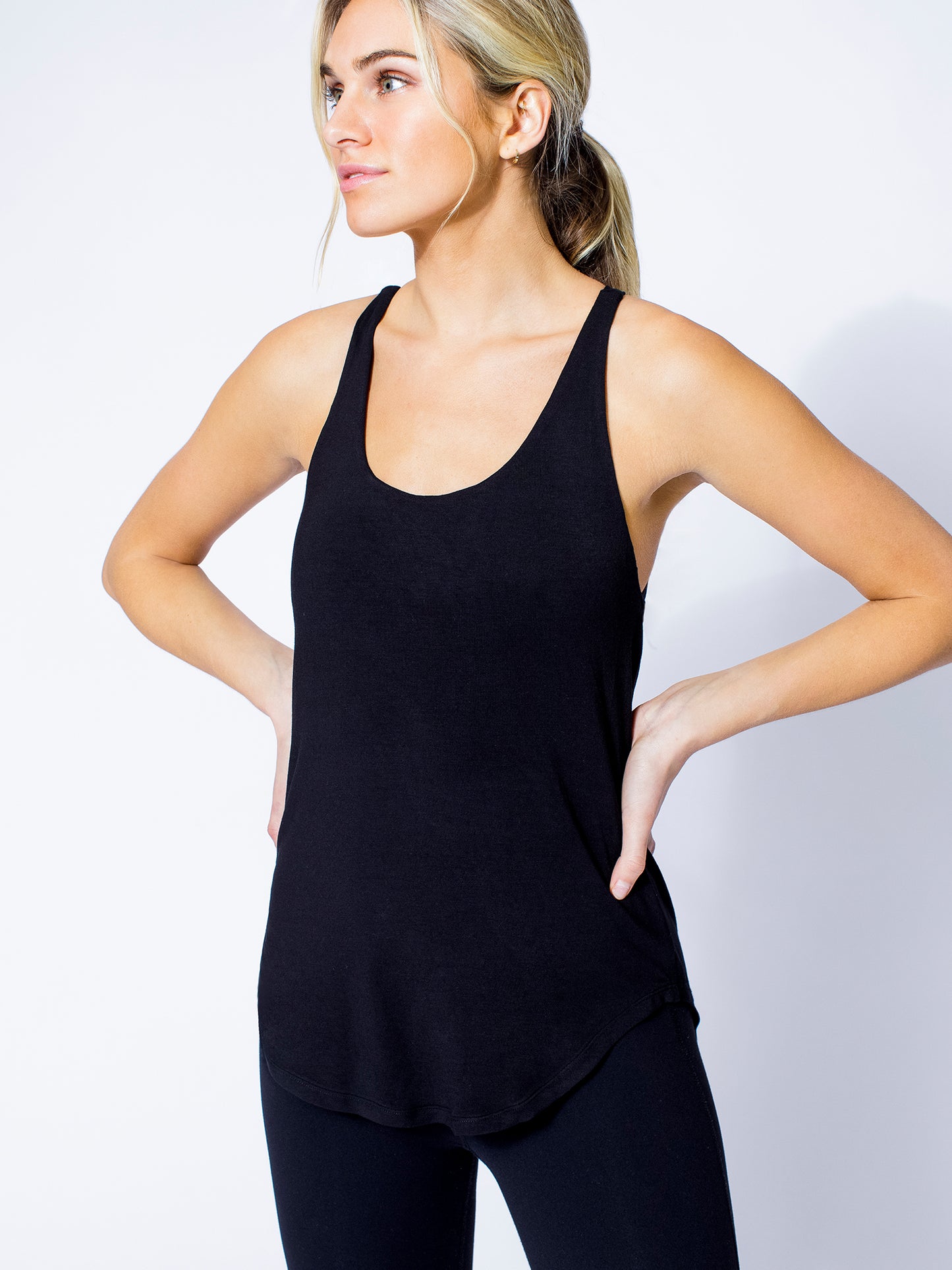 PARALLEL RUN TANK, BLACK
