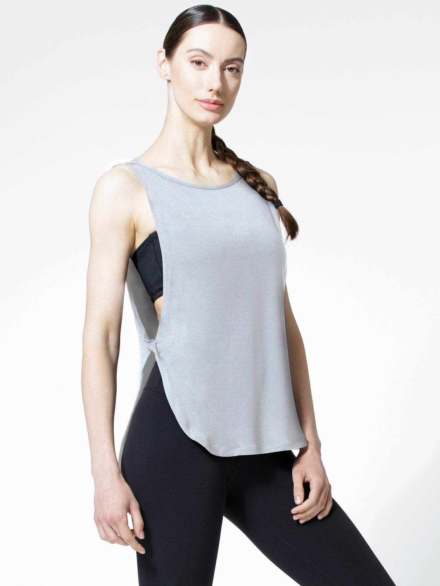 SIDE TWIST OVERSIZED TEE, DECO