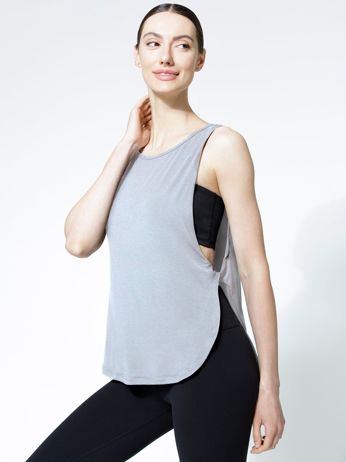 SIDE TWIST OVERSIZED TEE, DECO