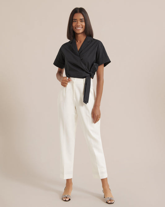Selma Tapered-Leg Trousers - souvikdeysample