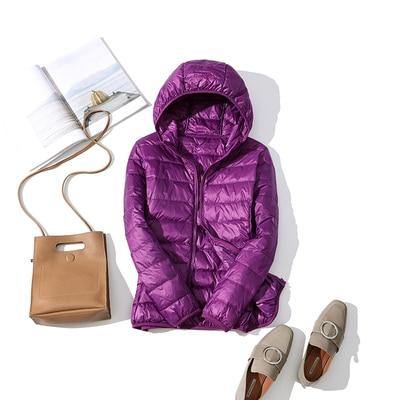 2019 New Brand 90% White Duck Down Jacket Women Autumn Winter Warm Coat Lady Ultralight Duck Down Jacket Female Windproof Parka - souvikdeysample