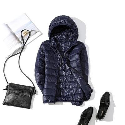 2019 New Brand 90% White Duck Down Jacket Women Autumn Winter Warm Coat Lady Ultralight Duck Down Jacket Female Windproof Parka - souvikdeysample