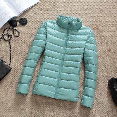 2019 New Brand 90% White Duck Down Jacket Women Autumn Winter Warm Coat Lady Ultralight Duck Down Jacket Female Windproof Parka - souvikdeysample