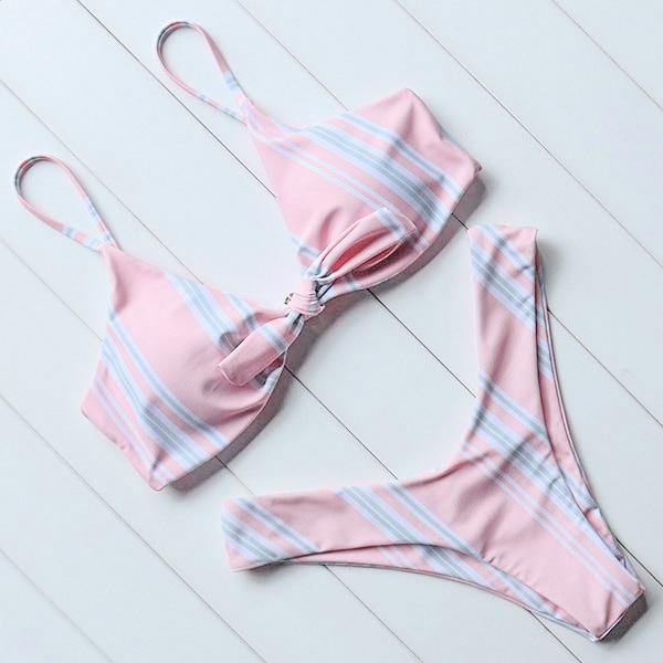 OMKAGI Brand Swimwear Women Swimsuit Sexy Push Up Micro Bikinis Set Swimming Bathing Suit Beachwear Summer Brazilian Bikini 2019 - souvikdeysample