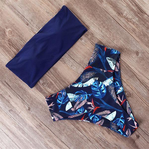 RUUHEE Bandage Bikini Swimwear Women Swimsuit High Waist Bikini Set 2020 Bathing Suit Push Up Maillot De Bain Femme Beachwear - souvikdeysample