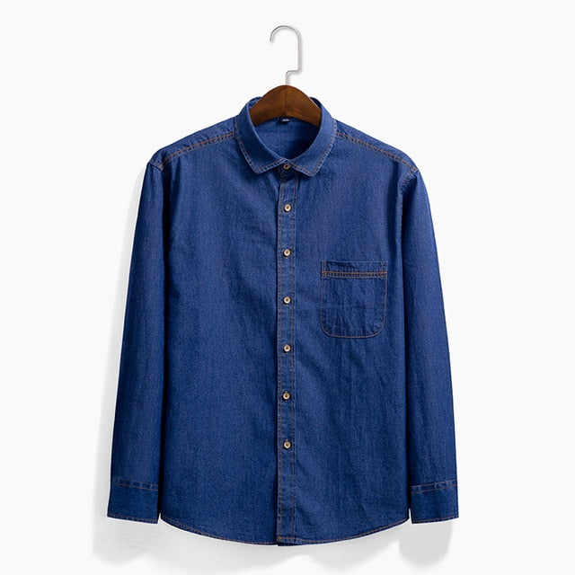 Blue Denim Shirt