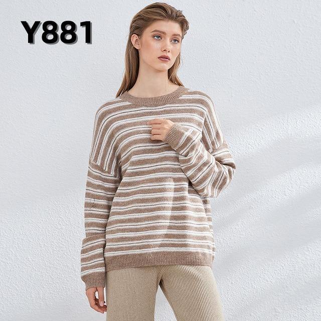 Aachoae Autumn Winter Women Knitted Turtleneck Cashmere Sweater 2020 Casual Basic Pullover Jumper Batwing Long Sleeve Loose Tops - souvikdeysample
