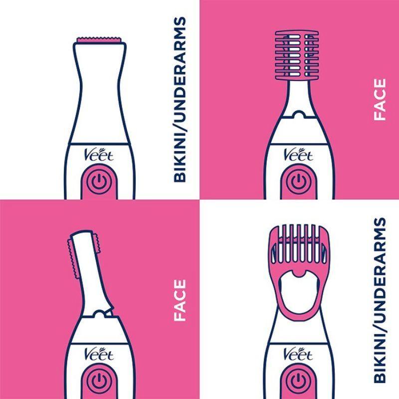 Veet Expert Sensitive Hair Removal Electric Trimmer - souvikdeysample